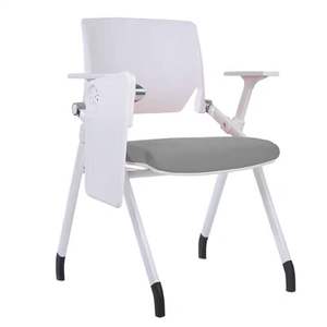 เก้าอี้สำนักงานตาข่ายแบบทันสมัยพร้อมฟังก์ชั่นเอียงเก้าอี้ยกเปลือกพลาสติกสำหรับห้องประชุมมีตัวเลือกสีให้เลือก - Product Image 6