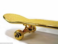 Peinture en poudre super miroir 24K Gold Hydro Chrome pour métal, aluminium et acier au carbone pour application par pulvérisation de meubles
