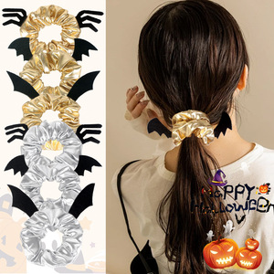 Coleteros Metálicos de Halloween con Alas de Murciélago y Araña, Elásticos y Divertidos para Cosplay, Accesorios para el Cabello para Mujeres en Festivales - Product Image 3