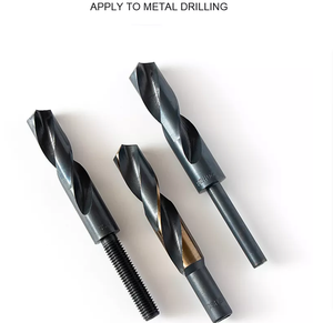 APEX Shank <b>Drill</b> 1/2 Straight Reduced Shank HSS Twist <b>Drill</b> Bit for Metal Wood Plastic Drilling Tool - Product Image 2