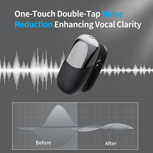 Offres Spéciales 2.4G Microphone Lavalier sans fil à suppression de bruit Portable Mini revers micro sans fil pour entretien de téléphone intelligent <span class=keywords><strong>tik</strong></span> <span class=keywords><strong>tok</strong></span> - Product Image 4