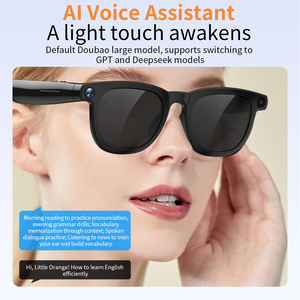 2026 V3 AI Smart Glasses With 8MP <b>Camera</b> Real-Time Translation Object Recognition Open Ear 1080P Video Recording AI Sunglasses - Product Image 5