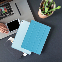 Étui personnalisé PINJING CASE TPU+PU Smart Cover pour iPad 8ème génération 10.2 Pro 11 2021 - Étui de protection anti-chute écologique avec support pliable