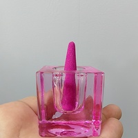 Quemador de Incienso Aromático de Vidrio Decorativo para el Hogar, Precio Económico al por Mayor, Pulido, para Navidad y Otras Ocasiones Festivas