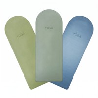 Tapis de yoga pliable ARTIVA avec logo personnalisé, tapis de Pilates antidérapant, tapis de fitness multifonction 4-en-1 en PU et coton pour femmes, voyage et extérieur