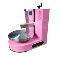Machine de revêtement de crème de gâteau automatique Machine de décoration de glaçage de gâteau automatique
