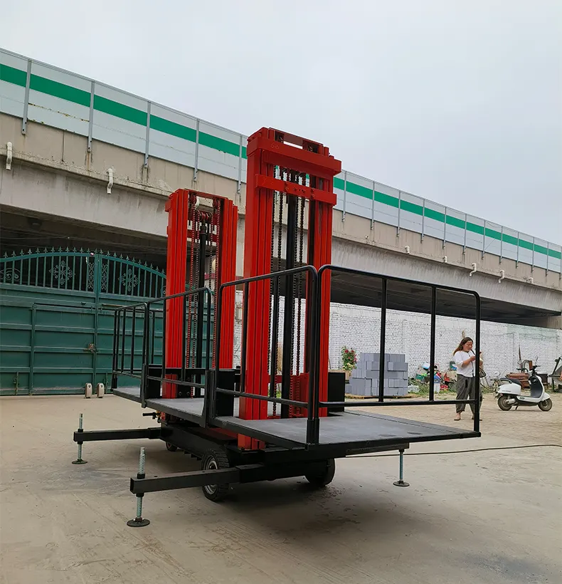 Factory Hot Selling Handling Mobile Scaffolding Lifting Platform Crane Equipment