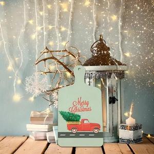 <b>Wooden</b> <b>Craft</b> Board With Handle <b>For</b> Pyrography Painting Handmade DIY <b>Blank</b> Art Board 12 Pieces Summer Beach Theme - Product Image 5