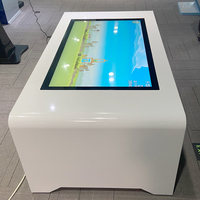 Table intelligente de 43 pouces Android pour enfants avec écran tactile interactif étanche, table de jeux LCD