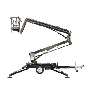 Elevador de araña para hombre de 10m-20m, elevador de araña remolcable, elevador de araña articulado con orugas para trabajo aéreo - Product Image 2