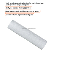Nouveau modèle de tapis en fibre de verre enduit de silicone sans alcali, pré-adhésif, perméable à l'air, imperméable/résistant, Jushi