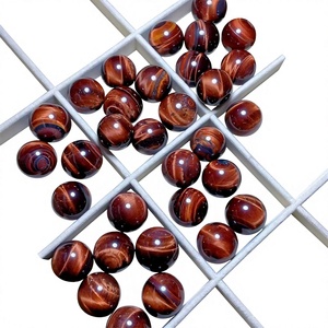 Esfera de Piedra de Ojo de Tigre Rojo de Cristal Pulido de Alta Calidad de Aproximadamente 22 mm para Decoración del Hogar Saludable - Product Image 3