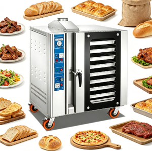 Four combiné professionnel tout-en-un en acier inoxydable pour boulangerie, rôtissoire commerciale pour pâtisseries chinoises et occidentales, pizzas et pains - Product Image 2