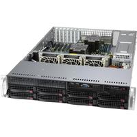 Supermmicro Server Tower Server Chassis cetakan pribadi 555MHz 8x3.5 "Hot Swap SAS3 SATA HDD SSD 1200W stok Titanium