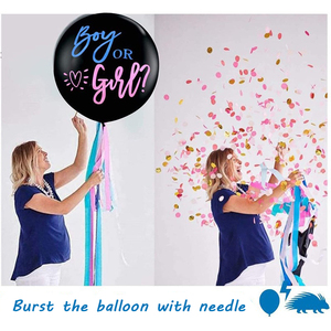 Bébé sexe révèle parti fournitures petit révèlent déco sexe révèlent ballon - Product Image 2
