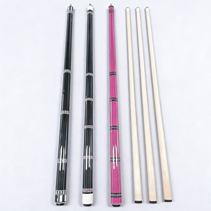 Queues de <span class=keywords><strong>billard</strong></span> durables de qualité supérieure 1/2 jointées pour le <span class=keywords><strong>billard</strong></span> américain (8 boules, 9 boules), couleurs assorties, taille personnalisée, fournisseur d'usine - Product Image 1
