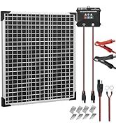 Chargeur solaire à faible consommation d'énergie SUNRY 10W 12V, panneau solaire monocristallin en verre trempé de 3,2 mm, indice de protection IP67, pour voiture