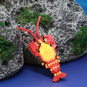 Jouet promotionnel enfant en bas âge bloc de construction jouets 5mmFuse <span class=keywords><strong>perles</strong></span> Kit Hama <span class=keywords><strong>perles</strong></span> Perler 3D oiseau animal fruit artisanat bricolage <span class=keywords><strong>perles</strong></span> <span class=keywords><strong>à</strong></span> <span class=keywords><strong>repasser</strong></span> - Product Image 5