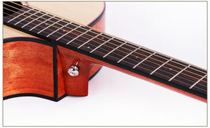 Guitare acoustique électrique de voyage chinoise M-F20S-36 avec dos et éclisses <span class=keywords><strong>en</strong></span> <span class=keywords><strong>acajou</strong></span>, table <span class=keywords><strong>en</strong></span> épicéa massif - Vente <span class=keywords><strong>en</strong></span> gros - Product Image 6