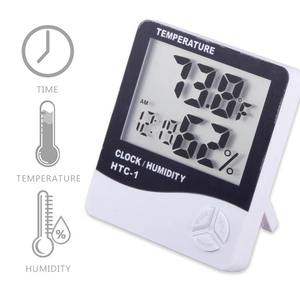 Wholesale Smart Home Products HTC-1 LCD <b>Electronic</b> Digital Temperature Humidity Meter <b>Thermometer</b> Hygrometer Indoor Outdoor - Product Image 5