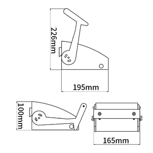 Morsetto Magnetico per Casseforme <span class=keywords><strong>di</strong></span> Calcestruzzo Prefabbricato, Produzione Cinese - Product Image 2
