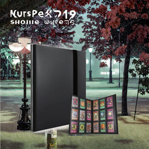 Album raccoglitore per carte collezionabili con 9 tasche, 360+ carte, personalizzabile, impermeabile in PVC, con copertina in PP, per TCG, MTG, Pokemon. - Product Image 2