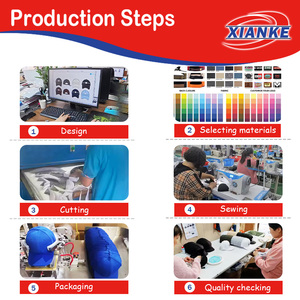 <span class=keywords><strong>หมวก</strong></span>เบสบอลตาข่ายสีชมพู 5 ชิ้น แบบปักลาย ปรับ<span class=keywords><strong>ขน</strong></span>าดได้ รุ่น X&K Custom Front Side Low Minimum DIY High Profile Gorras พร้อมสายรัดแบบ Snap Back Trucker Hats - Product Image 4