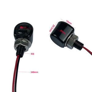 Clignotants LED pour moto, indicateur de direction, lumière ambre, <span class=keywords><strong>mini</strong></span> lampe universelle - Product Image 5