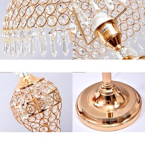 Lámpara de Pie Moderna de Cristal Dorado para Decoración de Sala de Estar, Lámpara de Interior HM-F-002 - Product Image 5