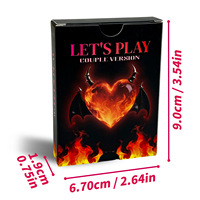 Jeu de cartes interactif pour couples adultes 2026 – 50 paires de jouets coquins amusants pour soirées