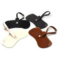 Étui à lunettes en cuir logo personnalisé emballage de lunettes personnalisé