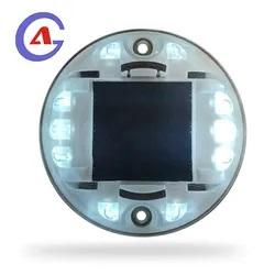 Дорожные маркеры кошачий глаз IP68, солнечные светодиодные дорожные шпильки, мигающие на солнечной батарее - Product Image 2