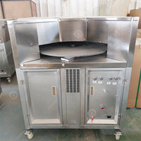 Machine à pain électrique rotative pour tandoori, pita, roti, pain arabe et naan, haute efficacité, en acier inoxydable 304, nouvelle énergie