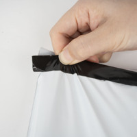 Sacs de courrier rose logo personnalisé imprimé Express vêtements recyclés expédition poly enveloppe postale poly sac d'enveloppe