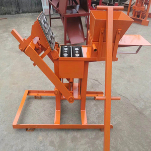 小型手动联锁红粘土制砖机 土块成型机 土块压榨机 - Product Image 6