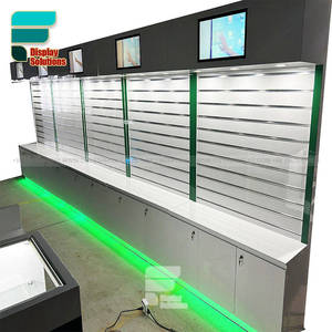 Diseño popular Tienda de tabaco en línea Estuche de exhibición de tabaco LED Estante de cigarros Tienda de humo Exhibición de vidrio Mostrador Contadores de dispensario - Product Image 2