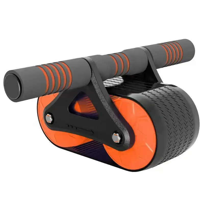 एसएनबीओ स्वचालित रिबाउंड एब्डॉमिनल व्हील, डबल राउंड रोलर व्हील व्यायाम उपकरण, घरेलू पेट व्यायामकर्ता