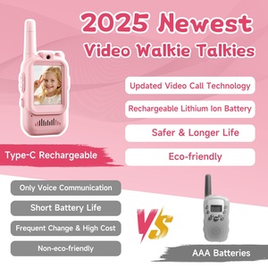 El Mejor Regalo de Cumpleaños <span class=keywords><strong>para</strong></span> Niños y Niñas de 3 a 10 Años, Cámara Digital Inteligente, Juguete de Aprendizaje, Video Walkie Talkies, Cámara <span class=keywords><strong>para</strong></span> Niños Pequeños - Product Image 2