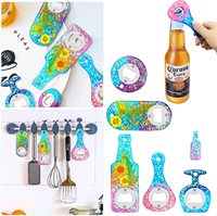 Kit de moules en résine pour ouvre-bouteille, moules en silicone pour ouvre-bière en résine époxy, moules de moulage en résine DIY pour tire-bouchon à vin