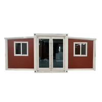 Maisons préfabriquées extensibles en conteneurs, structure en acier, isolation thermique, maisons préfabriquées de luxe, mini-maisons pour appartements, hôtels