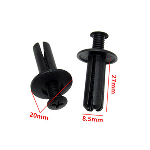 Plastic Expansion Bolt <b>Clip</b> 27mm 8.5mm For Automotive <b>Bumper</b> Fender Repair Parts - Product Image 1