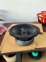 Haut-parleur de médium-grave de 12 pouces 1500W RMS 8 Ohm |   Système de ligne de sonorisation passive avec caisson de basses de 4 pouces |   Diaphragme en alliage de titane