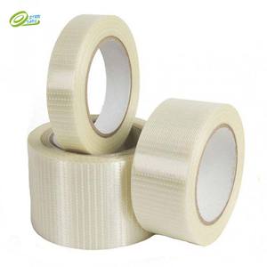Meilleur <span class=keywords><strong>prix</strong></span>, ruban adhésif en fibre de verre à haute viscosité, à une seule face, à rayures, en maille, Aoma - Product Image 1