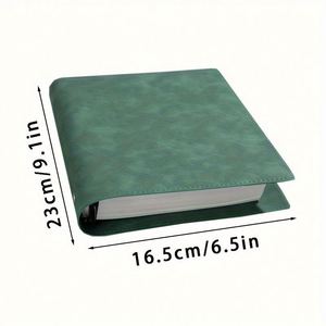 Quality Soft Leather Hardcover Thermal Binding A5 Detachable Loose Leaf Multifunctional Notebook with High Aesthetic Value Diary - Product Image 2