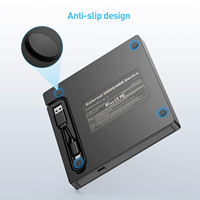 Unidad Óptica Externa para Portátil a Precio de Fábrica, Grabadora de DVD USB 3.0 con Ranuras para Tarjetas TF, Reproductor de DVD, Unidad de Lectura y Escritura de CD