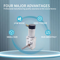 Moteur sans balais à double arbre micro-engrenage métallique 12V DC JGY370 6V/12V/24V 0.5Nm 150rpm pour appareils électroménagers et bateaux, étanche 32mm