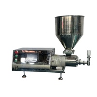 Machine de remplissage semi-automatique à double vis haute viscosité pour pâtes de viande, propolis, cornichons et pâtes de sésame