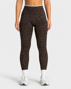 <span class=keywords><strong>Pantaloni</strong></span> da yoga da donna a vita alta, aderenti, con stampa leopardata, effetto push-up, delicati sulla pelle, ad alta elasticità, per fitness e corsa - Product Image 5