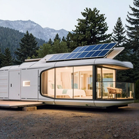 Maison Capsule Préfabriquée de Luxe D'Extérieur, Espace Commercial Moderne en Conteneur de 40 pieds sur 2 Étages – Fournisseur