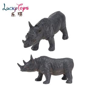 Juego de dinosaurios simulados con Figura de plástico, helicóptero, accesorios de madera, mundo de animales salvajes, juguete educativo para edades tempranas para niños - Product Image 5